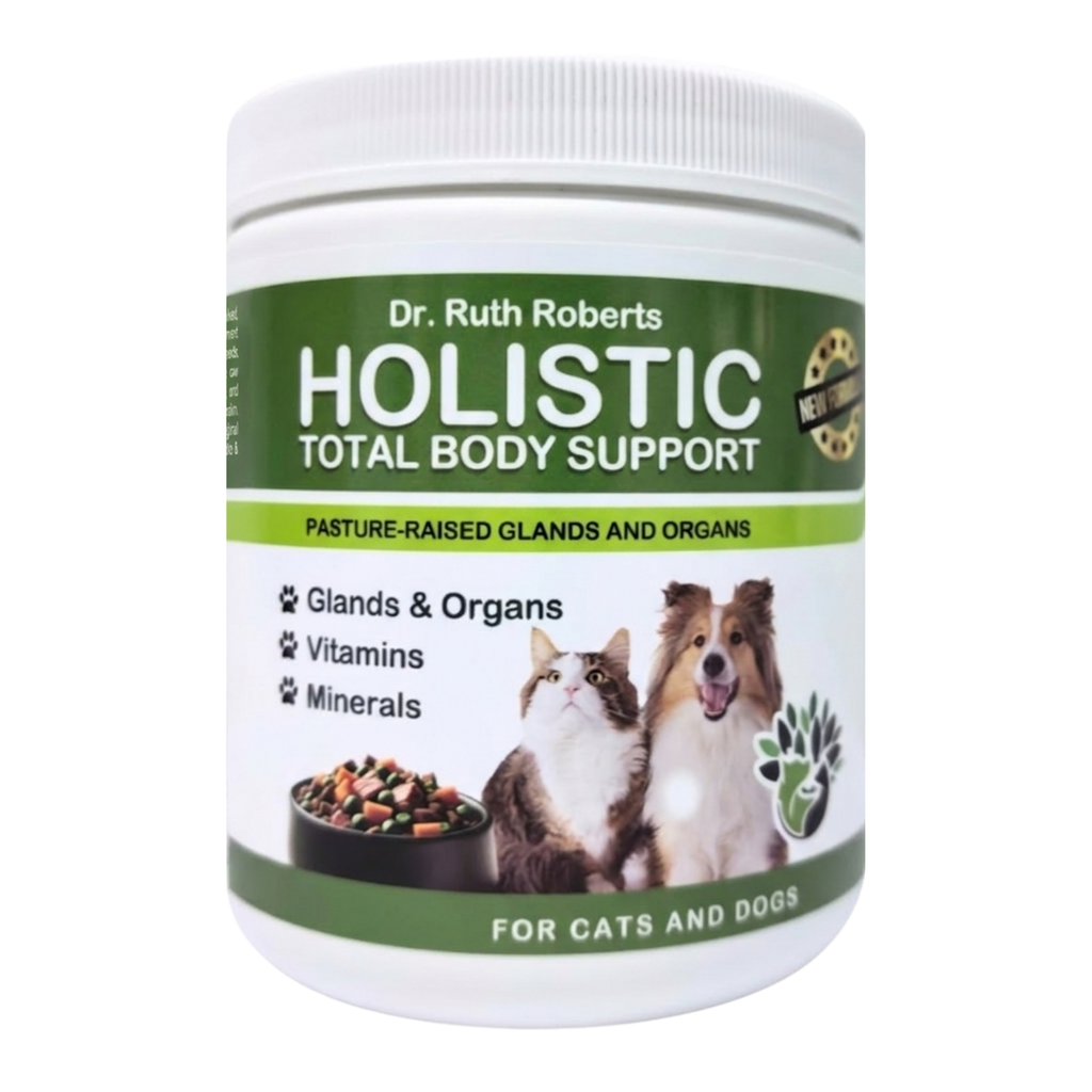 Holistic Total Body Support – Multivitamin & Glandular Support for Dogs and Cats