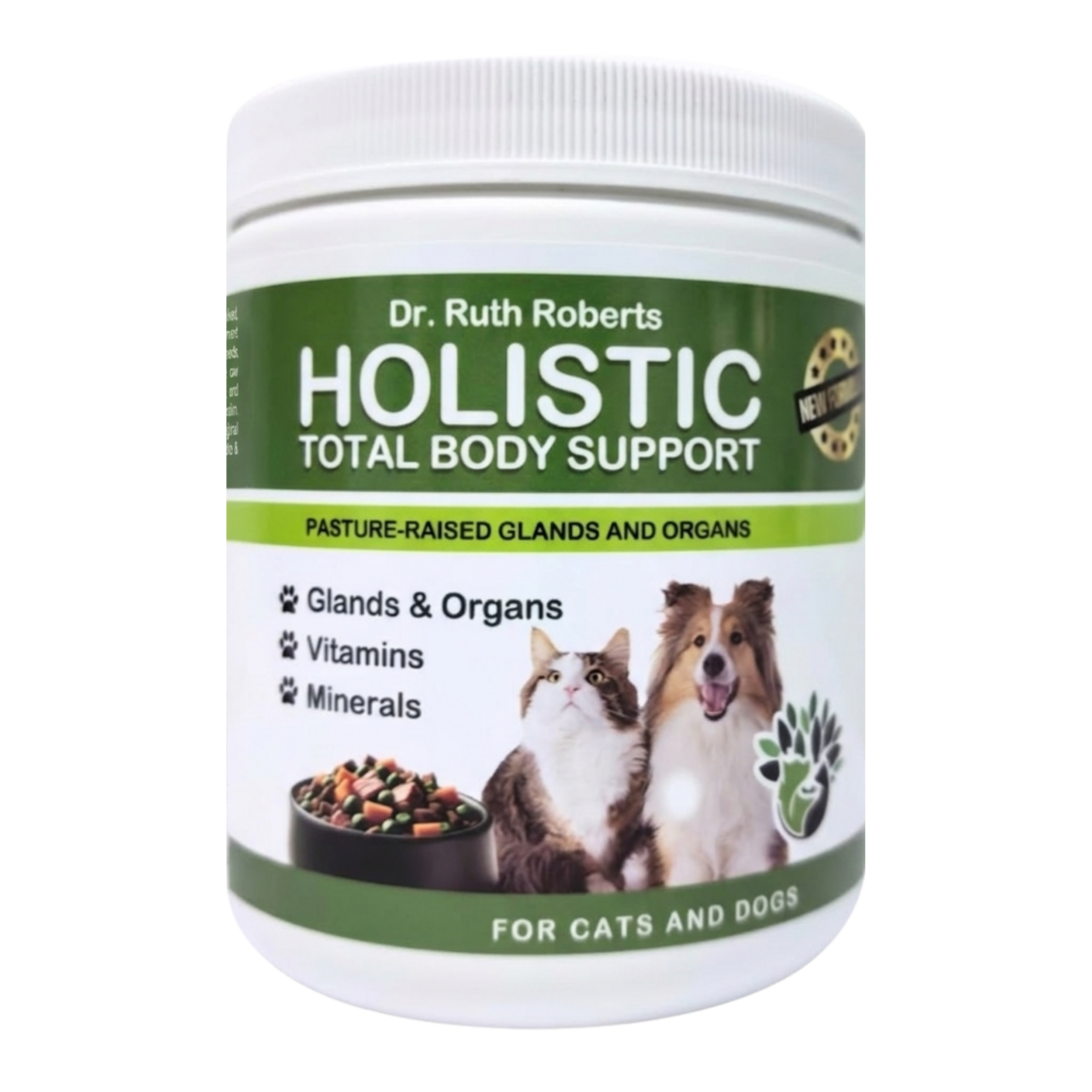 Holistic Total Body Support – Multivitamin & Glandular Support for Dogs and Cats
