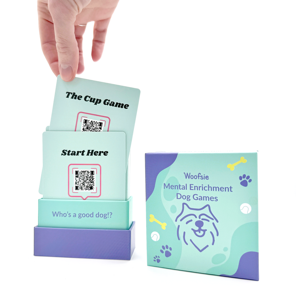 Mental Enrichment Dog Games Deck